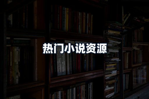 热门小说资源